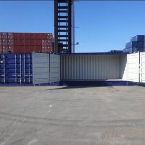 CONTENTOR DE ACESSO LATERAL DE 40 PÉS CÚBICOS COMPLETOS (9′ 6″ DE ALTURA)