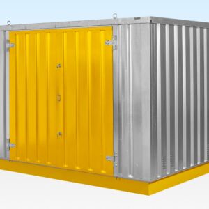 ARMAZENAMENTO DE PRODUTOS QUÍMICOS EM EMBALAGEM PLANA 3 M X 2,1 M