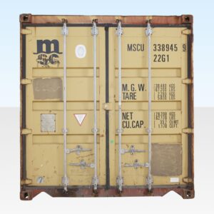 CONTENTOR MARÍTIMO USADO BARATO DE 20 PÉS - À PROVA DE VENTO E DE ÁGUA