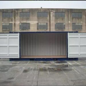 CONTENTOR 20' ABERTO/ACESSO LATERAL COMPLETO 20' AZUL 1