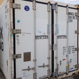 Contentor REEFER classe B “refrigerado” de 20 pés