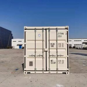 CONTENITORE MARITTIMO DA 20 PIEDI (UN VIAJE) BIANCO (RAL 9003)